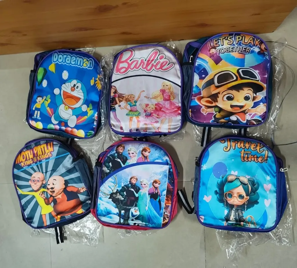 Durable School Bag with Spacious Compartments