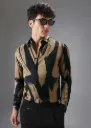 Men’s Stylish Abstract Print Shirt