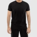Black Co‑Ord Set for Men | Stylish T‑Shirt & Slim Fit Pants | Casual & Gym Wear